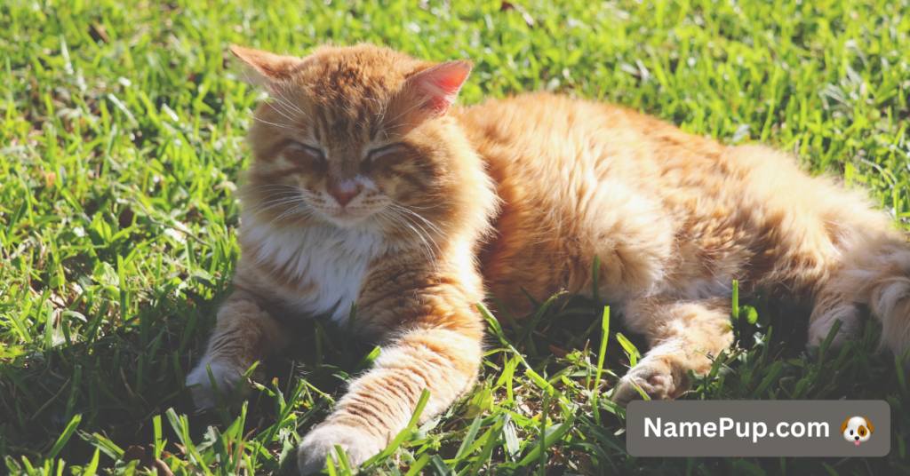 Best Orange Cat Names (2)